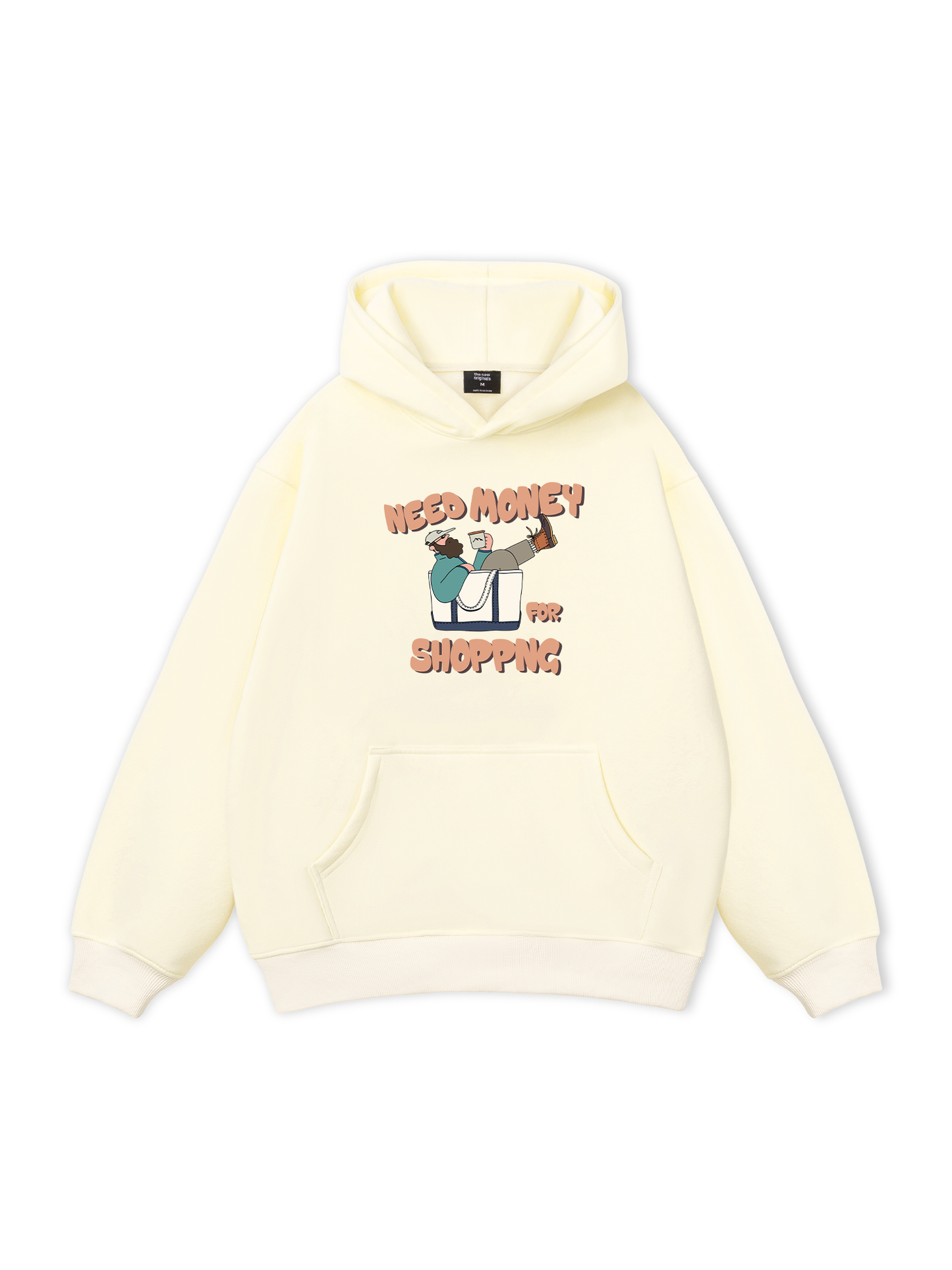 Áo Hoodie Nỉ Bông Weekend Need Money For Shopping