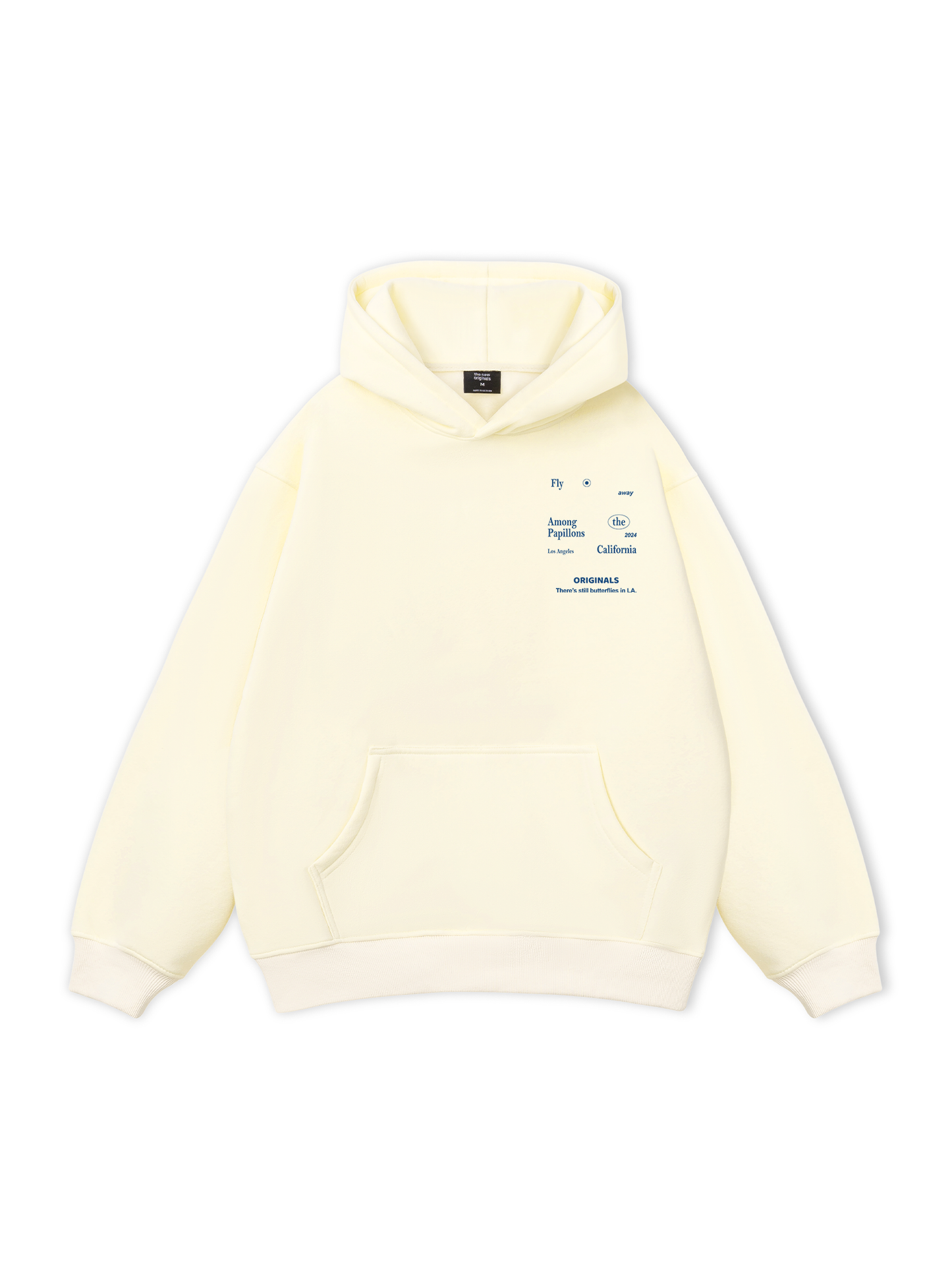 Áo Hoodie Nỉ Bông TROPICAL Butterflies in LA