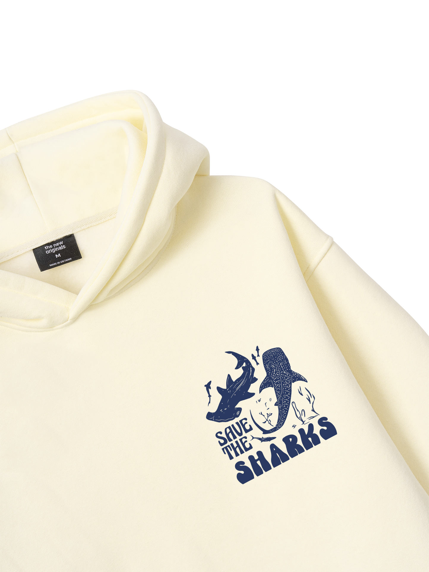 Ocean Save The Shark  Hoodie