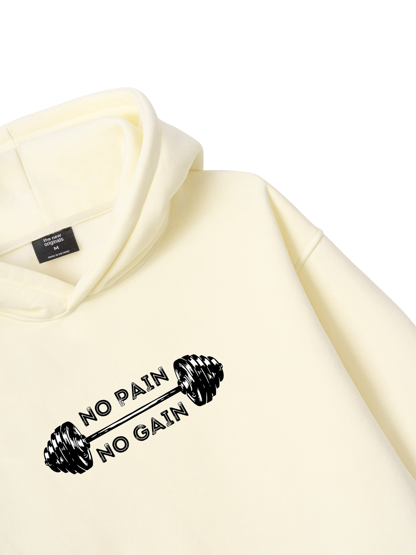 Áo Hoodie Nỉ Bông No Pain No Gain