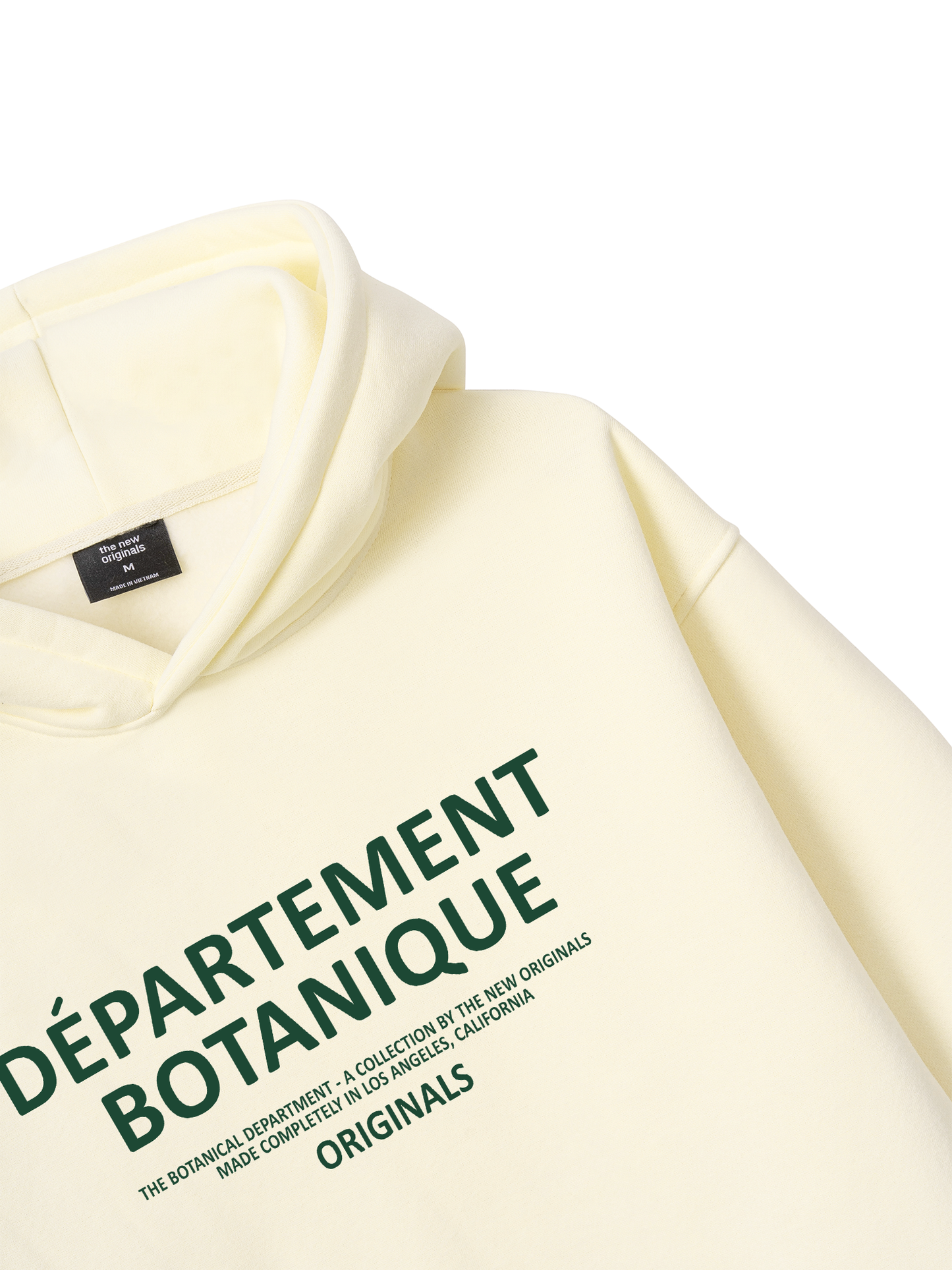 Áo Hoodie Nỉ Bông TROPICAL Département Botanique