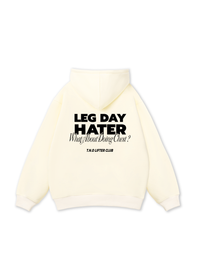 Áo Hoodie Nỉ Bông Leg Day