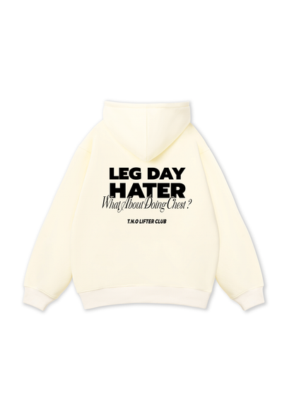 Áo Hoodie Nỉ Bông Leg Day