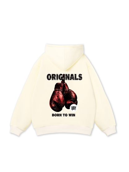 Áo Hoodie Nỉ Bông Fitnes Boxing Born To Win