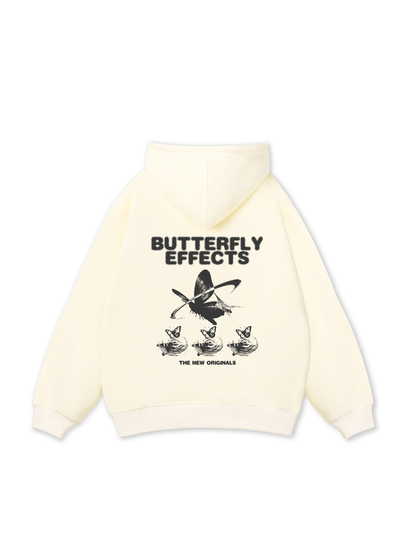 Áo Hoodie Nỉ Bông Tropical Butterfly Effects