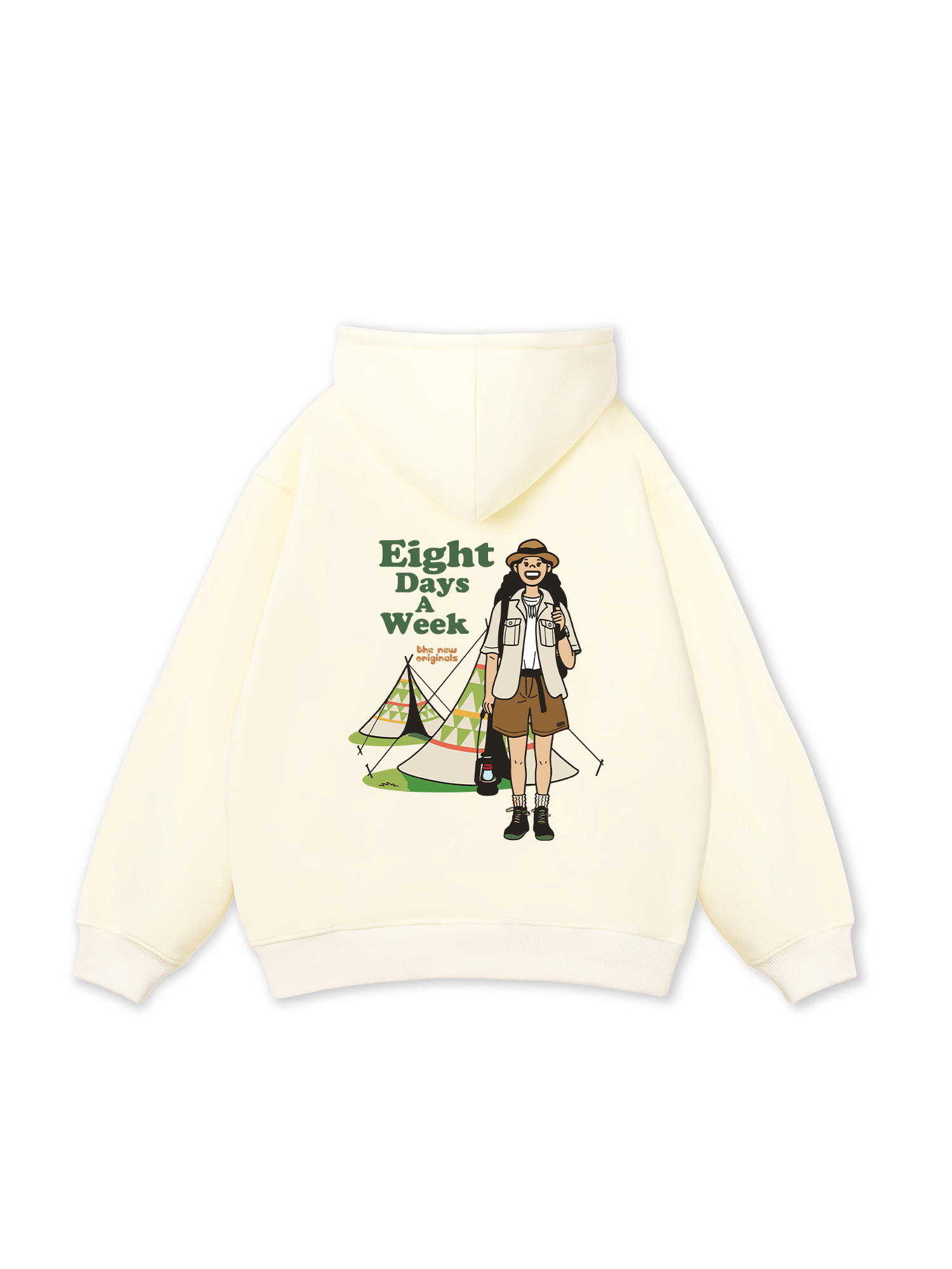 Eight Days A Week Girl Hoodie