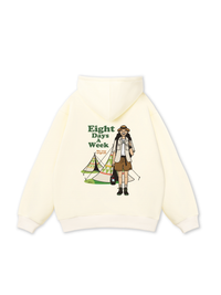 Eight Days A Week Girl Hoodie