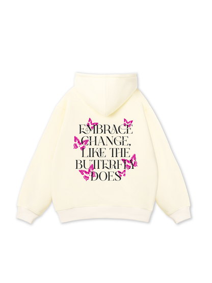 Áo Hoodie Nỉ Bông Tropical Embrace Change