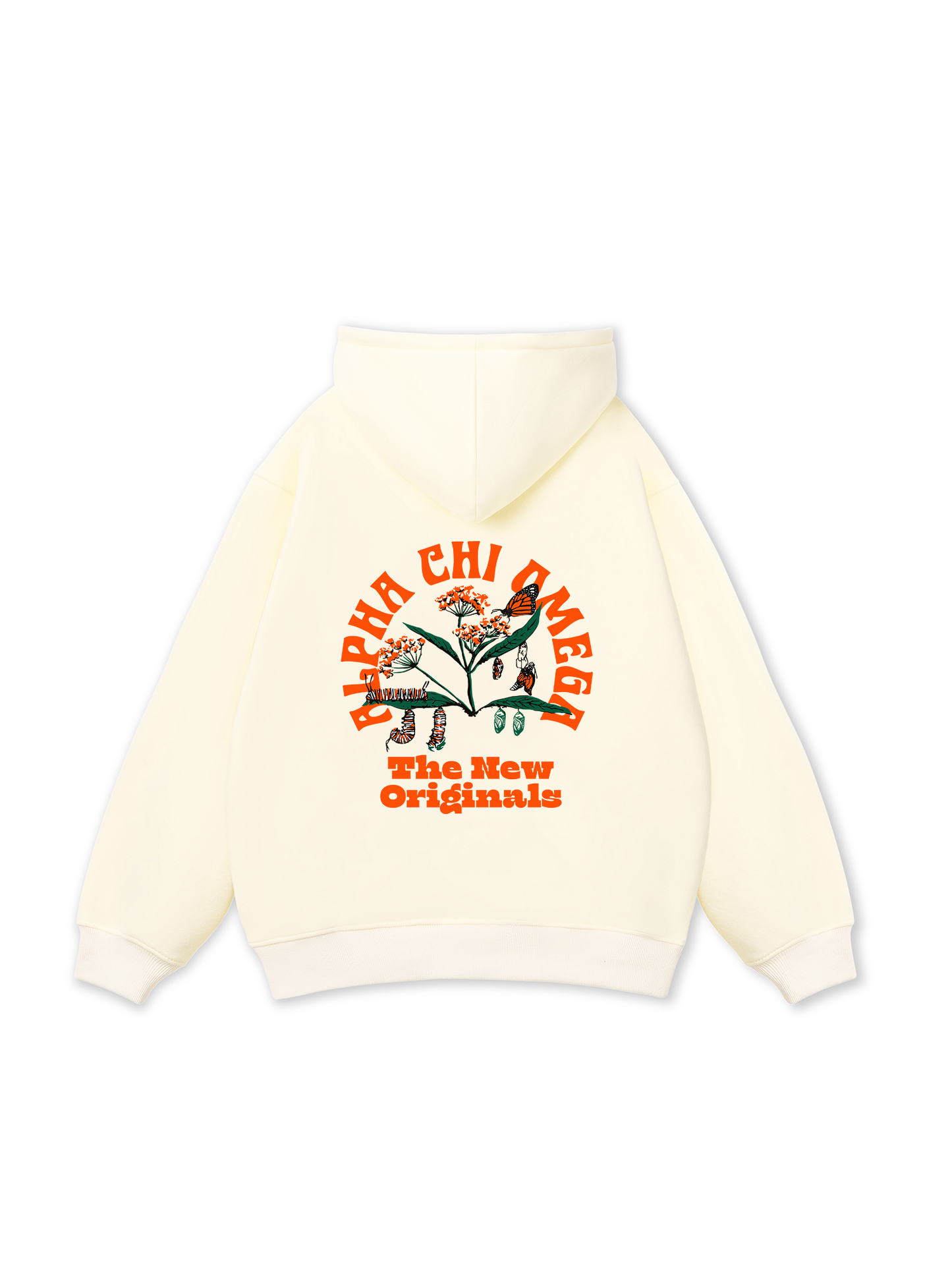Áo Hoodie Nỉ Bông Tropical Alpha Chi Omega