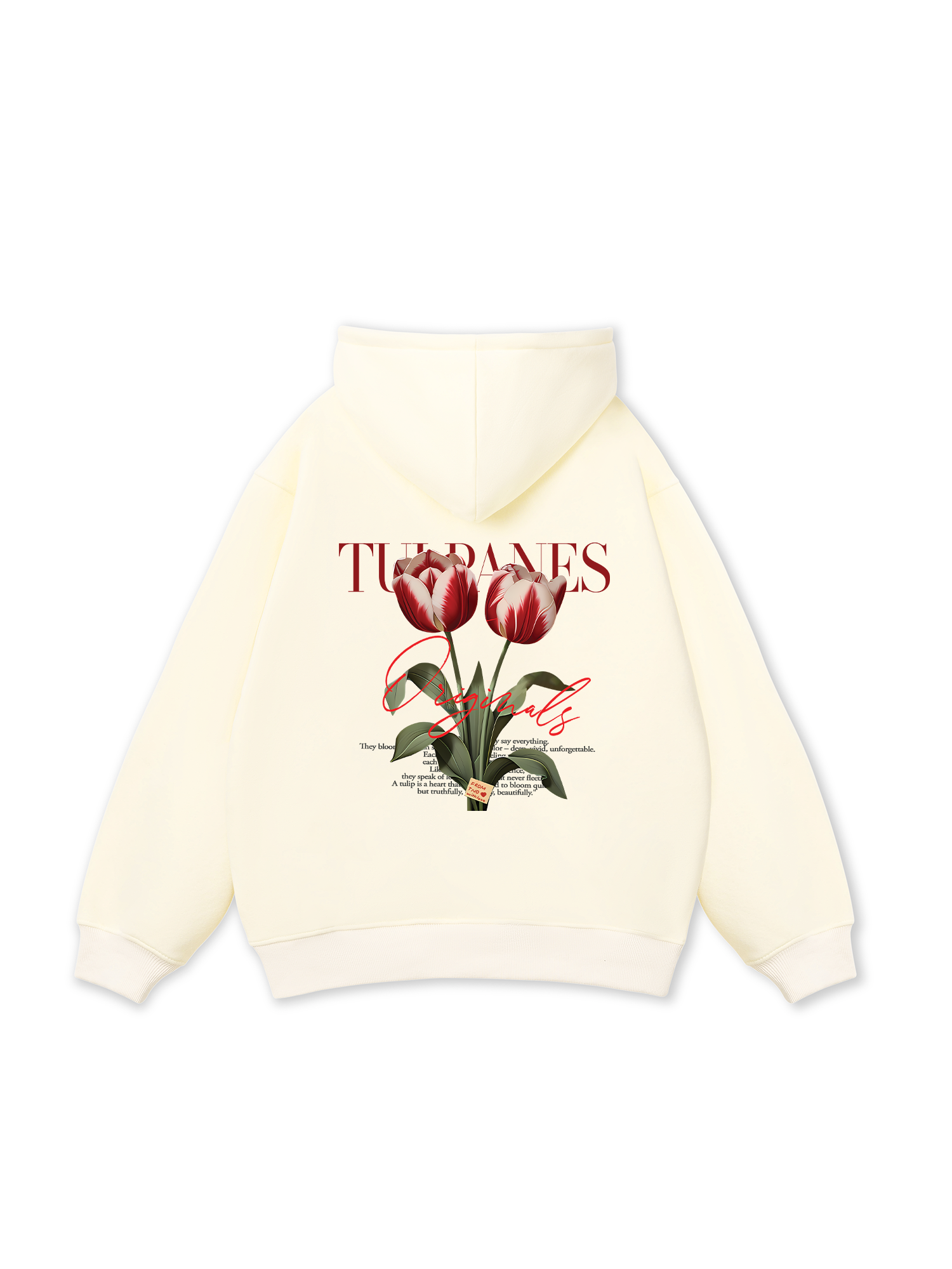 Áo Hoodie Nỉ Bông Tropical Tulpanes