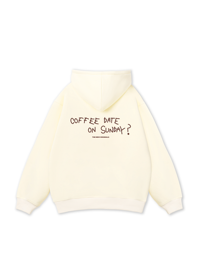 Coffee Date On Sunday Hoodie