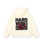 Áo Hoodie Nỉ Bông Fitnes Hard Work And Dedication