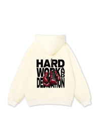Áo Hoodie Nỉ Bông Fitnes Hard Work And Dedication