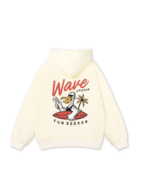 Ocean Duck Waves  Hoodie