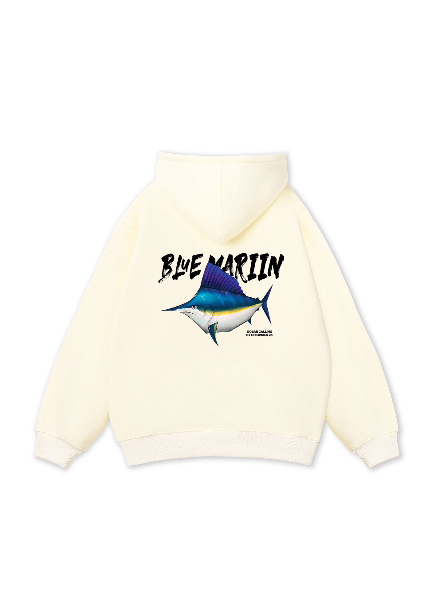 Ocean Blue Mariin Hoodie