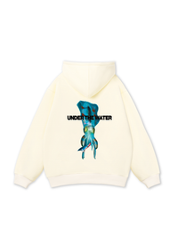 Ocean Under The Water Squid Ocean IRIE FISHING CLUB  Hoodie