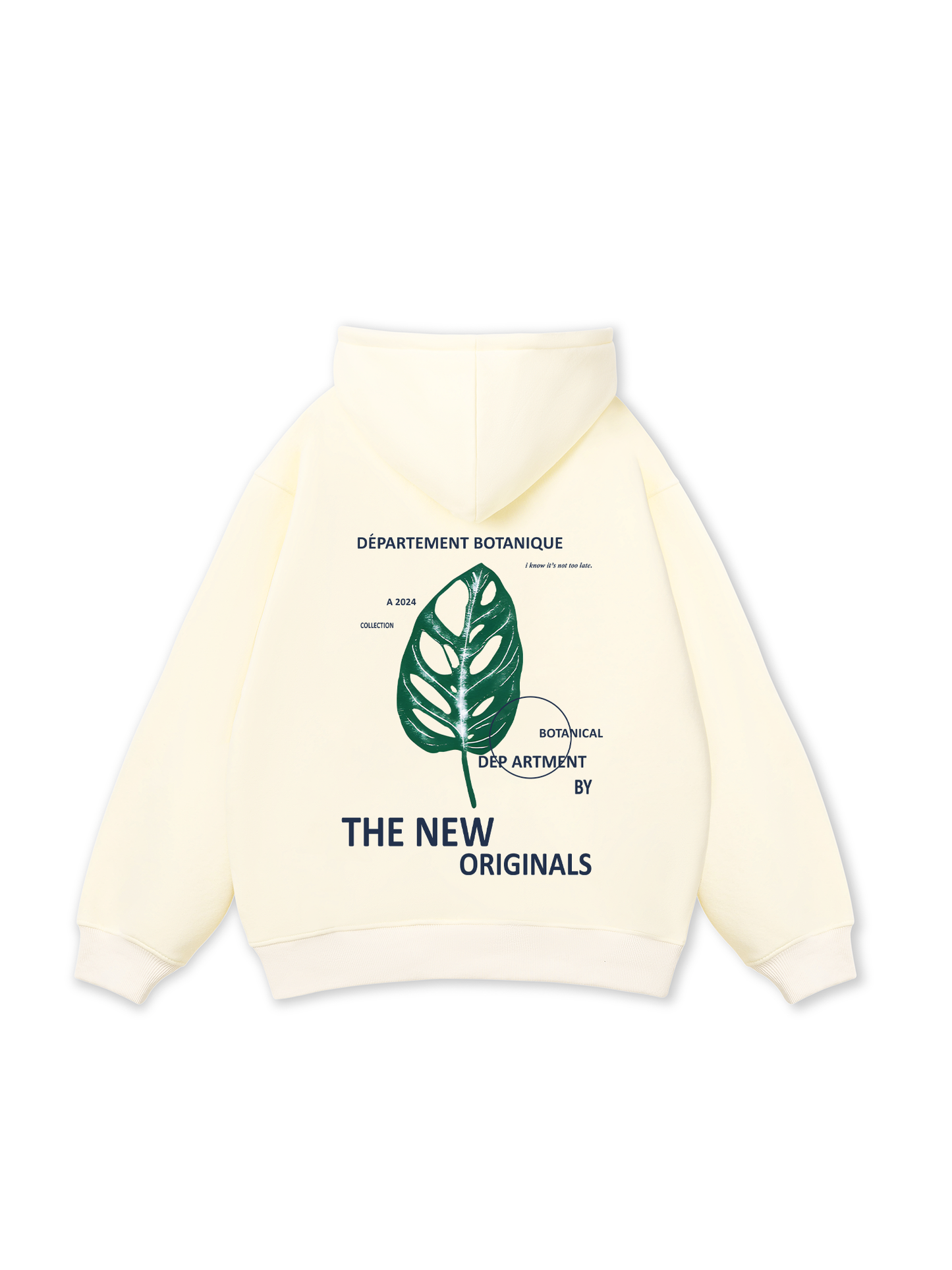Áo Hoodie Nỉ Bông TROPICAL Département Botanique