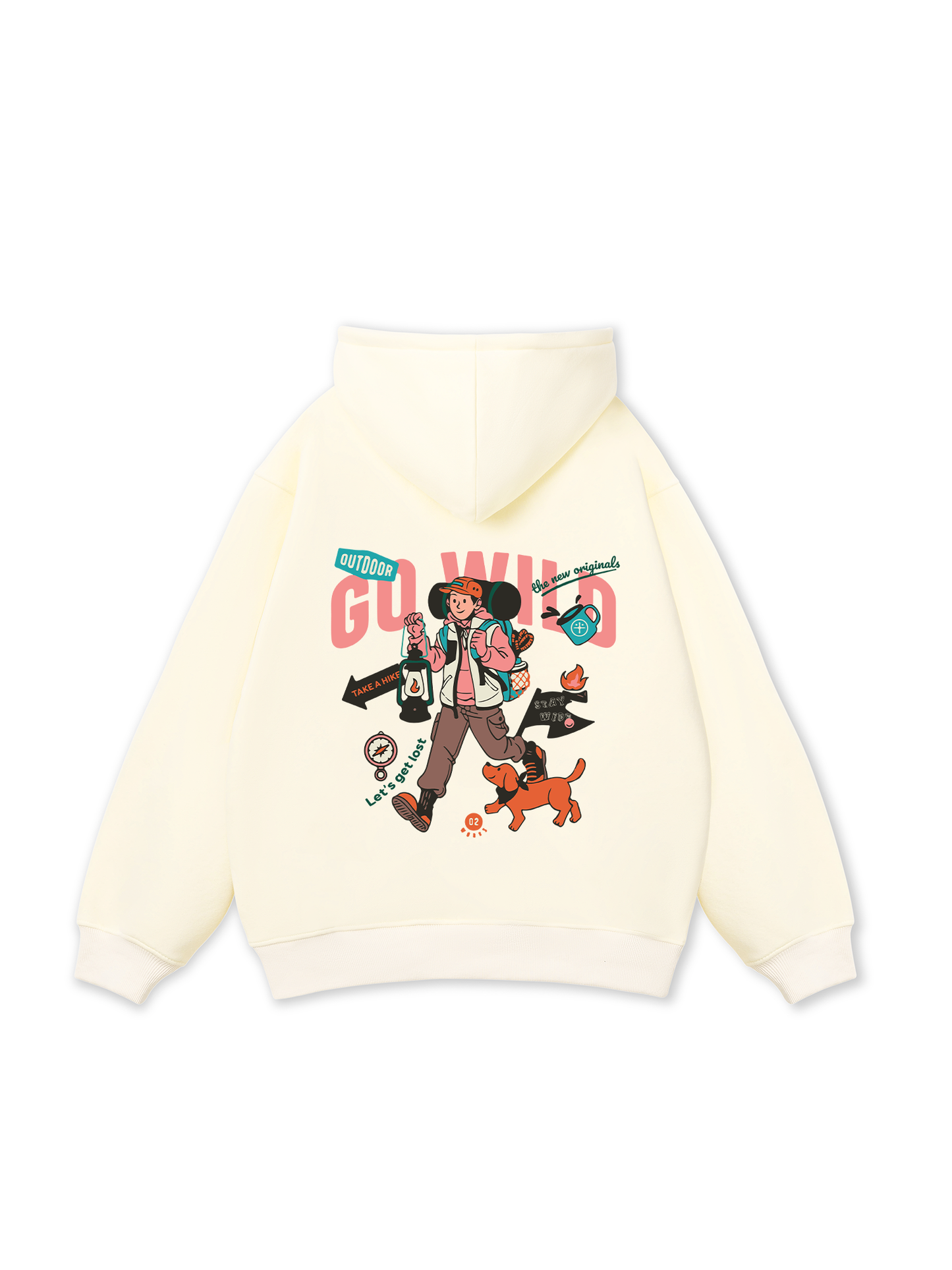 Go Wild Take A Hike Hoodie