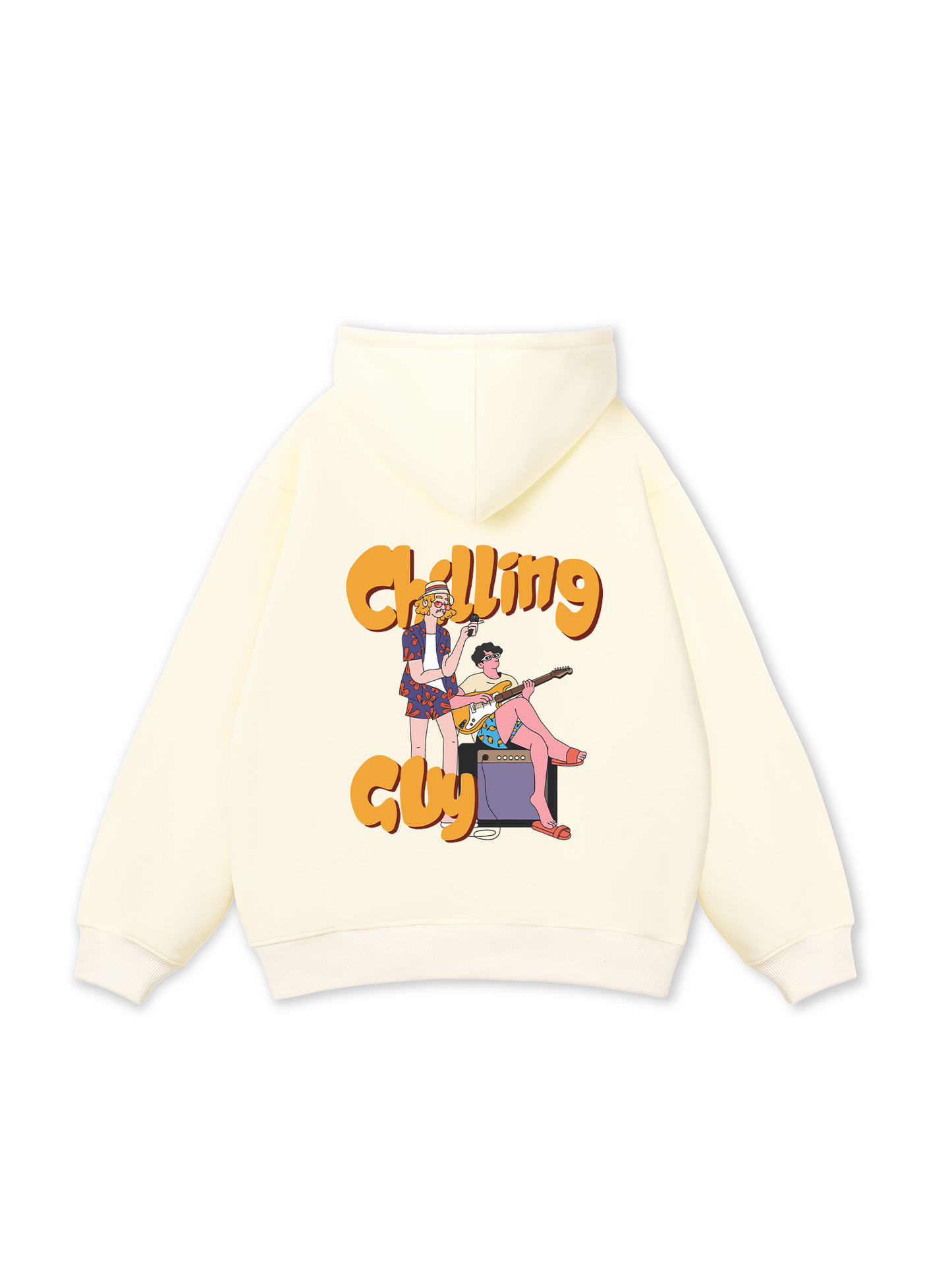 Áo Hoodie Nỉ Bông Weekend Chilling Guy