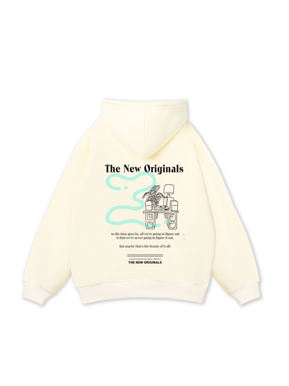 Áo Hoodie Nỉ Bông TROPICAL Simple Moments