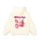 Ocean White Fox Hoodie