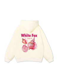 Ocean White Fox Hoodie