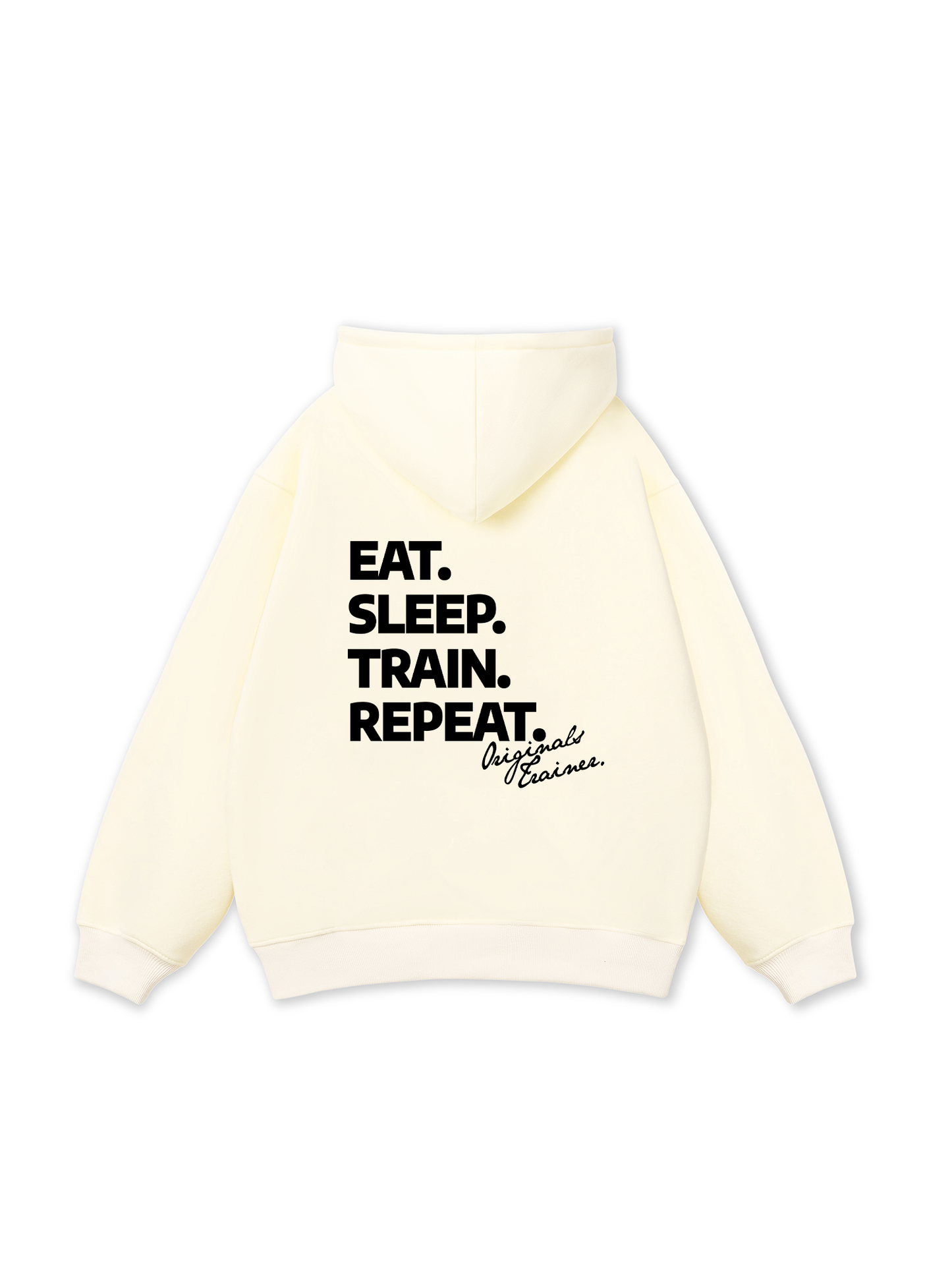 Áo Hoodie Nỉ Bông Eat Sleep Train Repeat