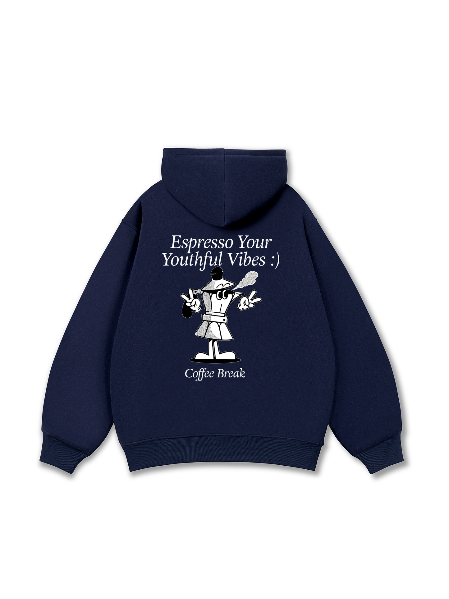 Espresso Your Youthful Vibes Hoodie