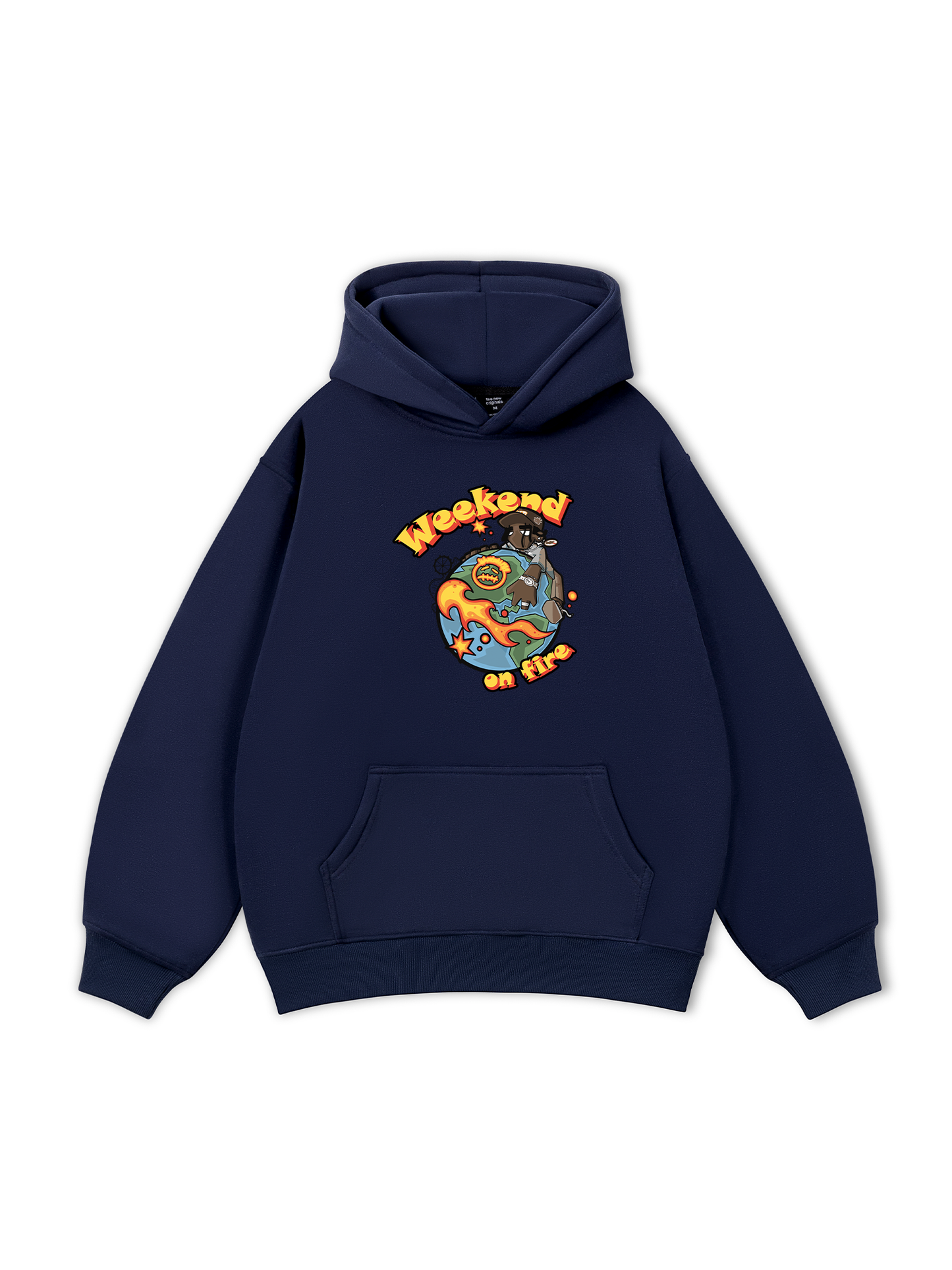 Áo Hoodie Nỉ Bông Weekend On Fire