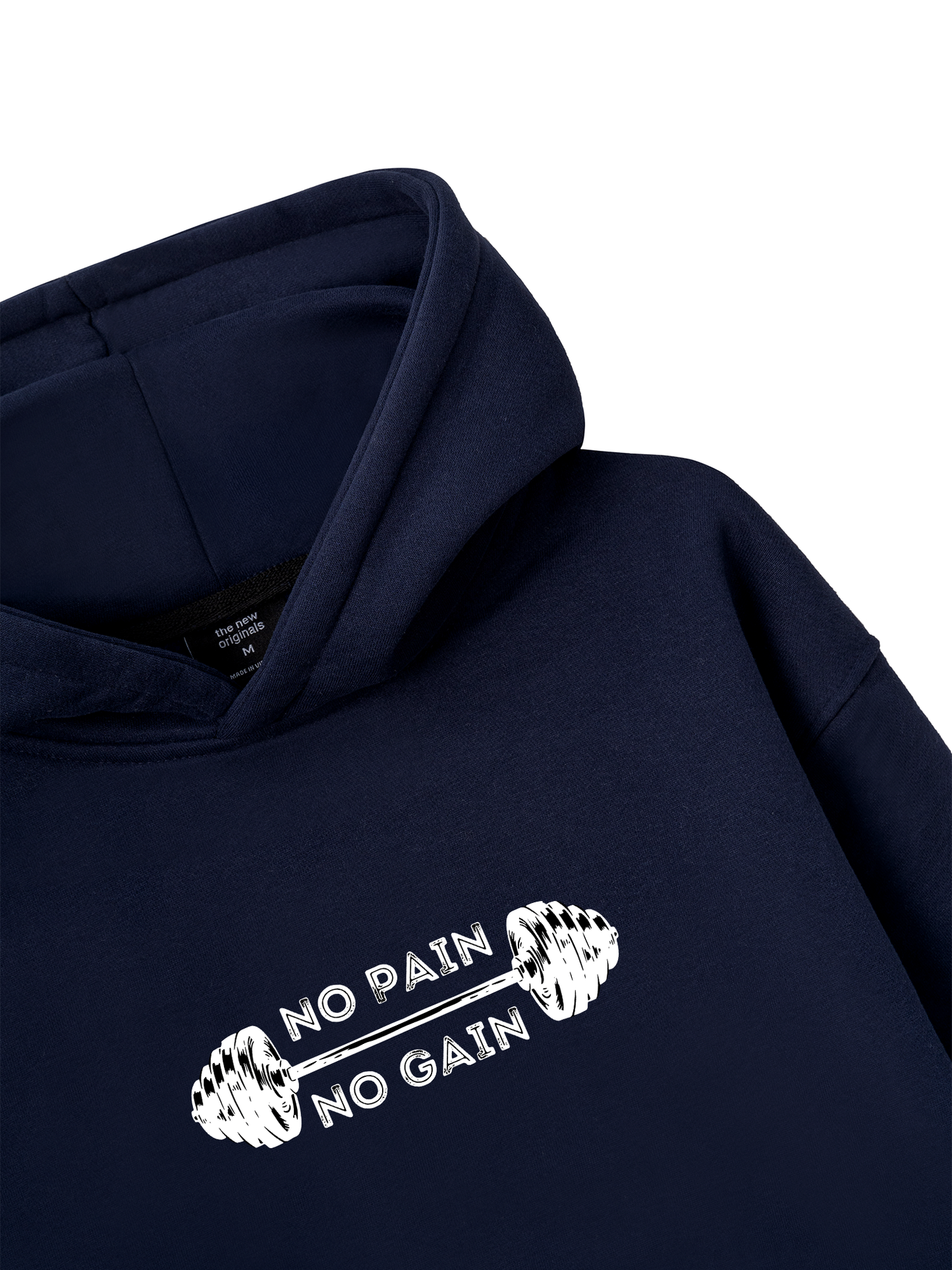 Áo Hoodie Nỉ Bông No Pain No Gain