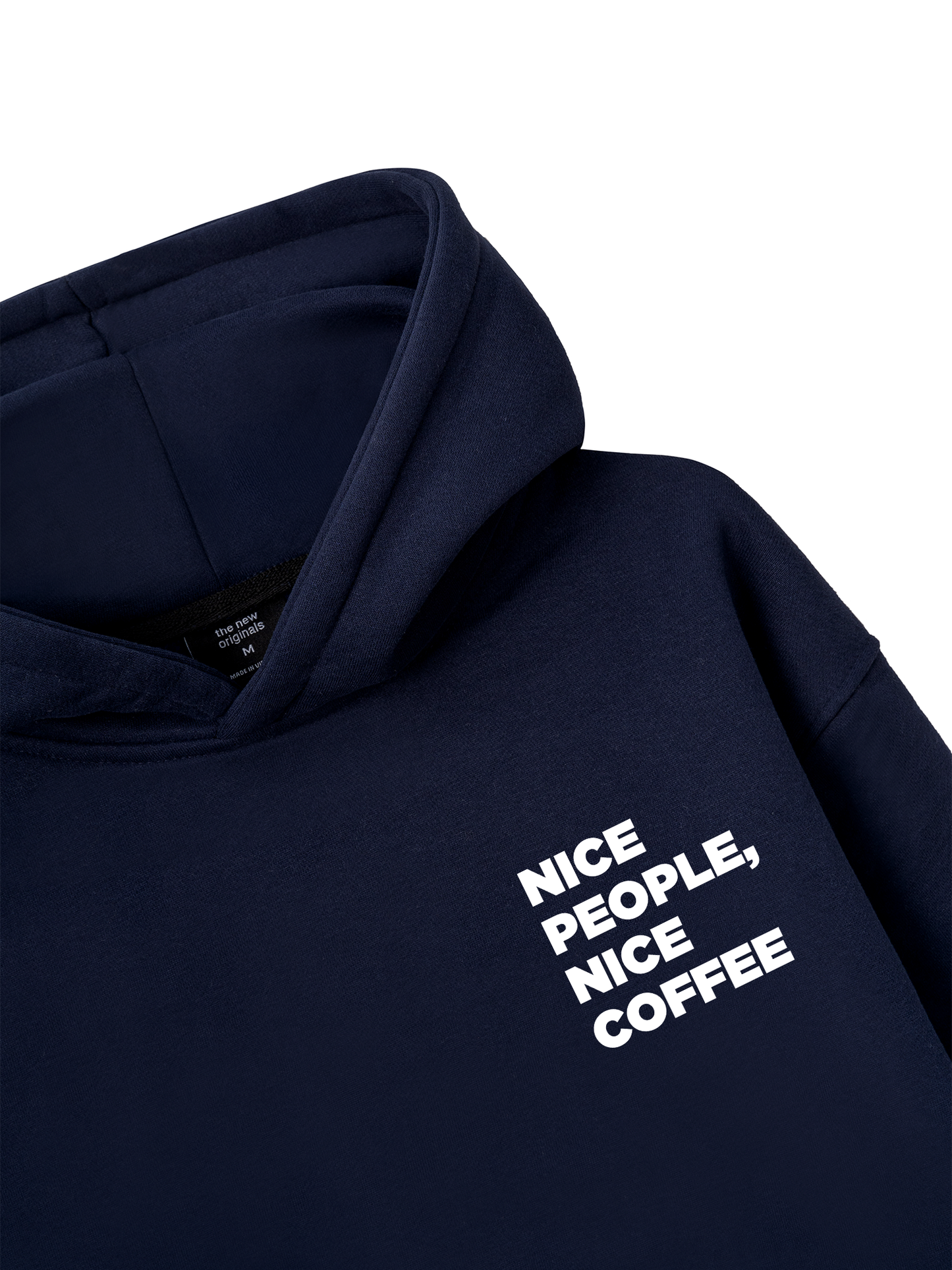 Nice Coffee, Nice People Hoodie