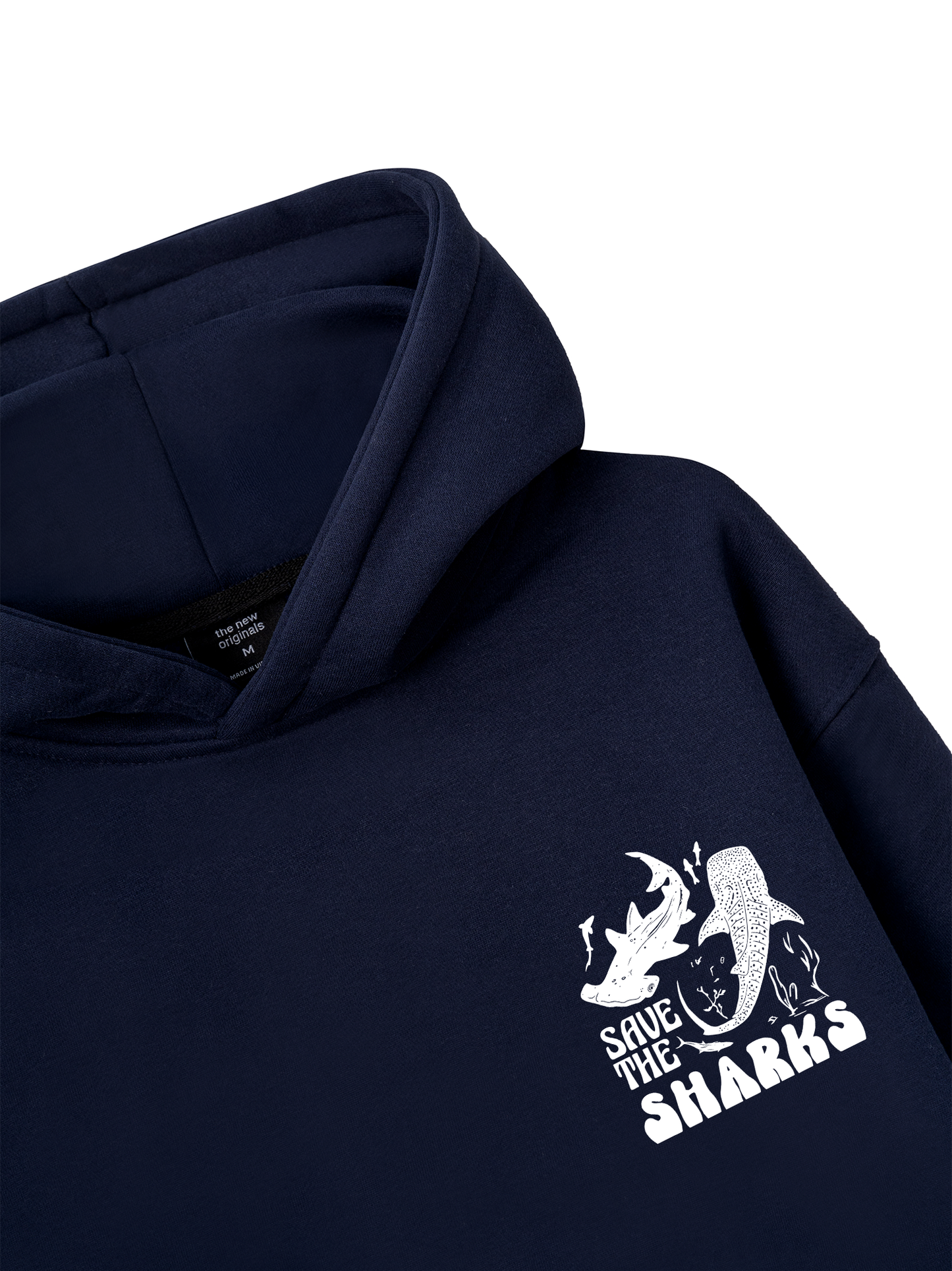 Ocean Save The Shark  Hoodie