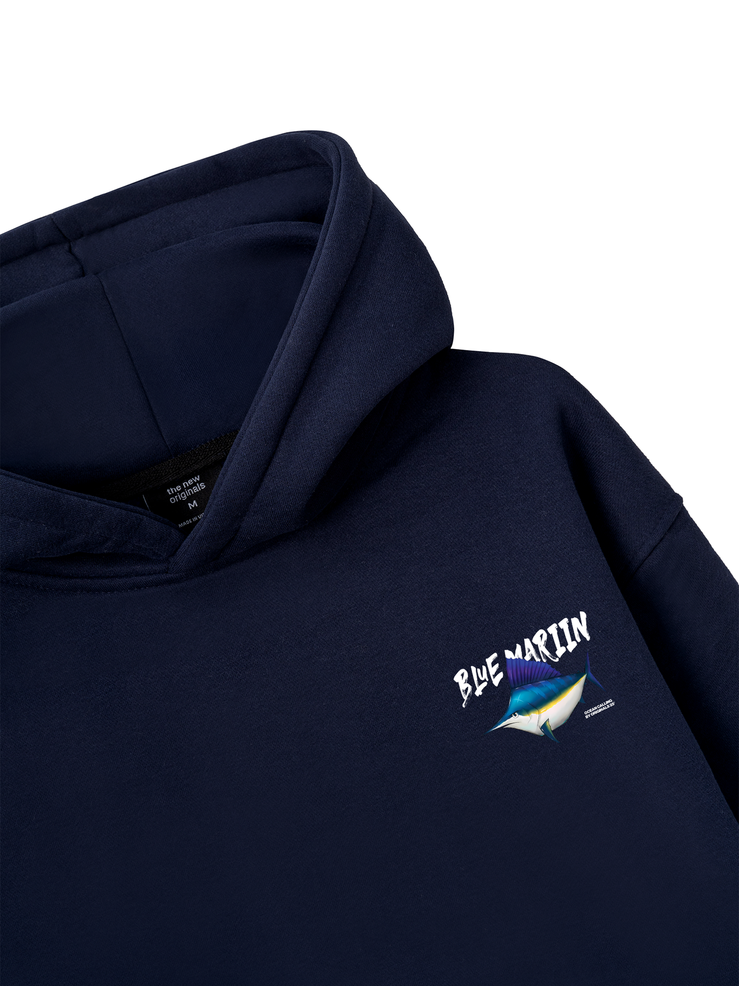 Ocean Blue Mariin Hoodie
