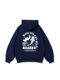 Ocean Save The Shark  Hoodie