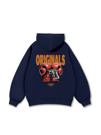 Áo Hoodie Nỉ Bông Fitnes Boxing Gun