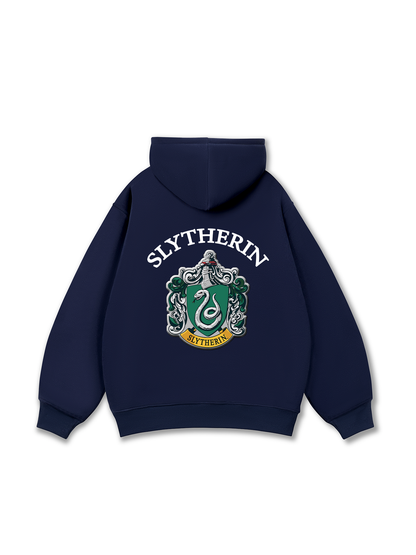 Áo Hoodie Nỉ Bông Harry Potter Slytherin Vintage