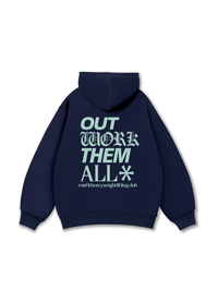 Áo Hoodie Nỉ Bông Out Work Them All