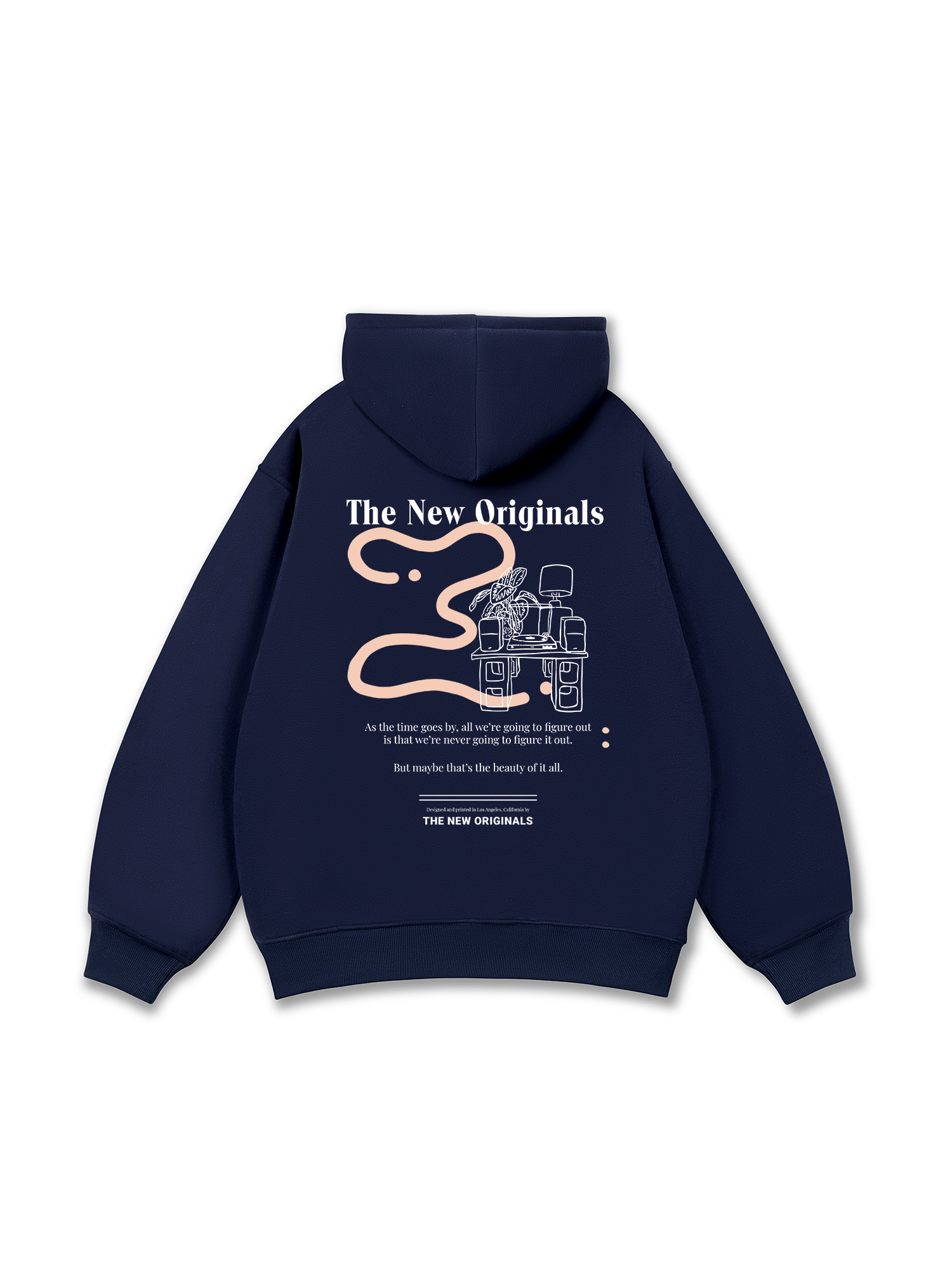 Áo Hoodie Nỉ Bông TROPICAL Simple Moments