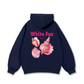 Ocean White Fox Hoodie