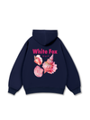 Ocean White Fox Hoodie