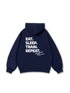 Áo Hoodie Nỉ Bông Eat Sleep Train Repeat