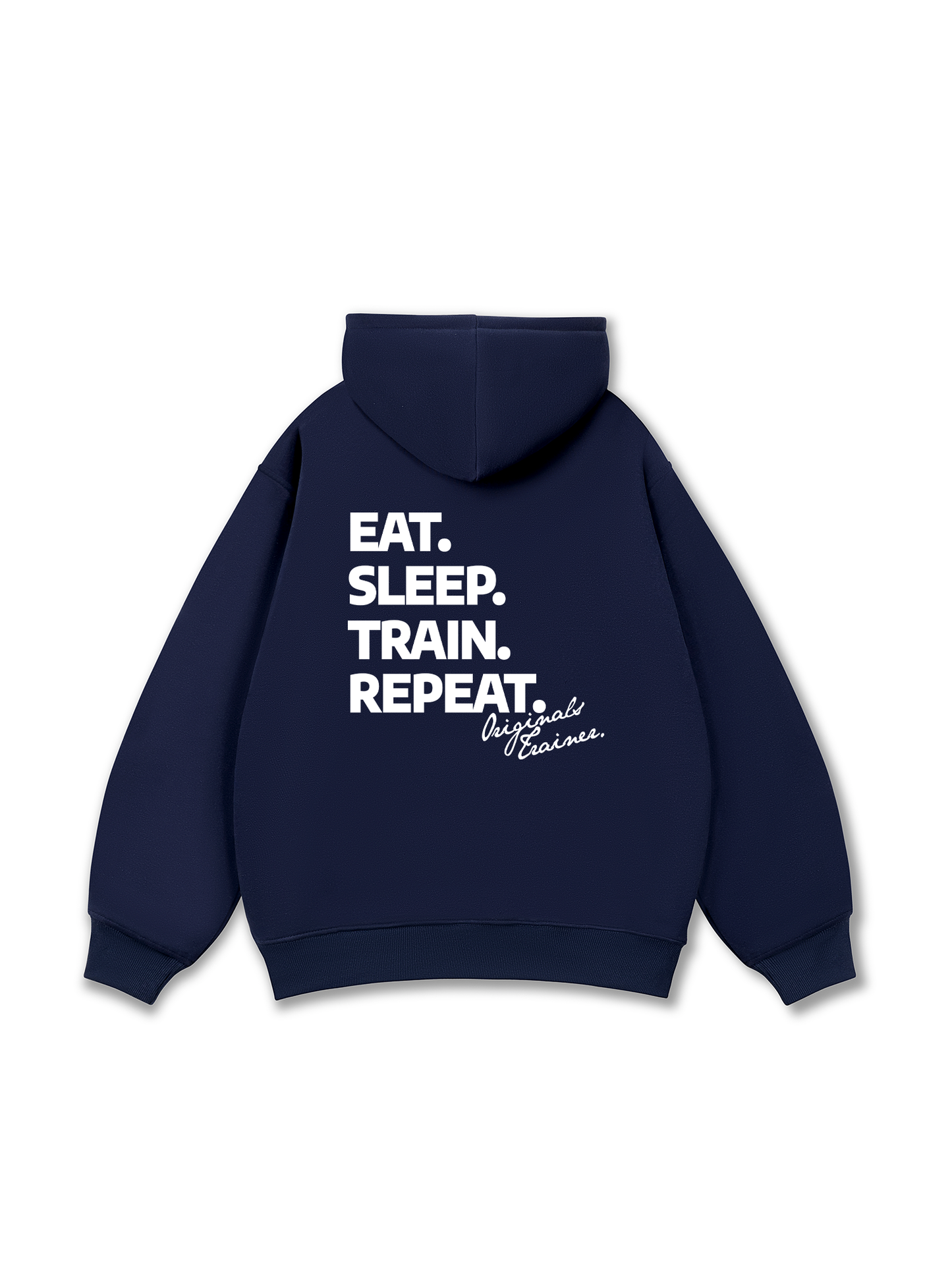 Áo Hoodie Nỉ Bông Eat Sleep Train Repeat