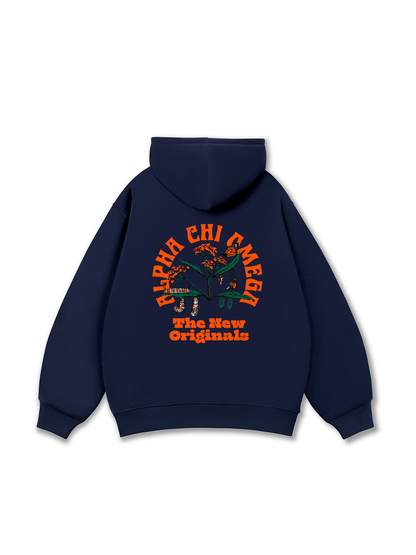 Áo Hoodie Nỉ Bông Tropical Alpha Chi Omega