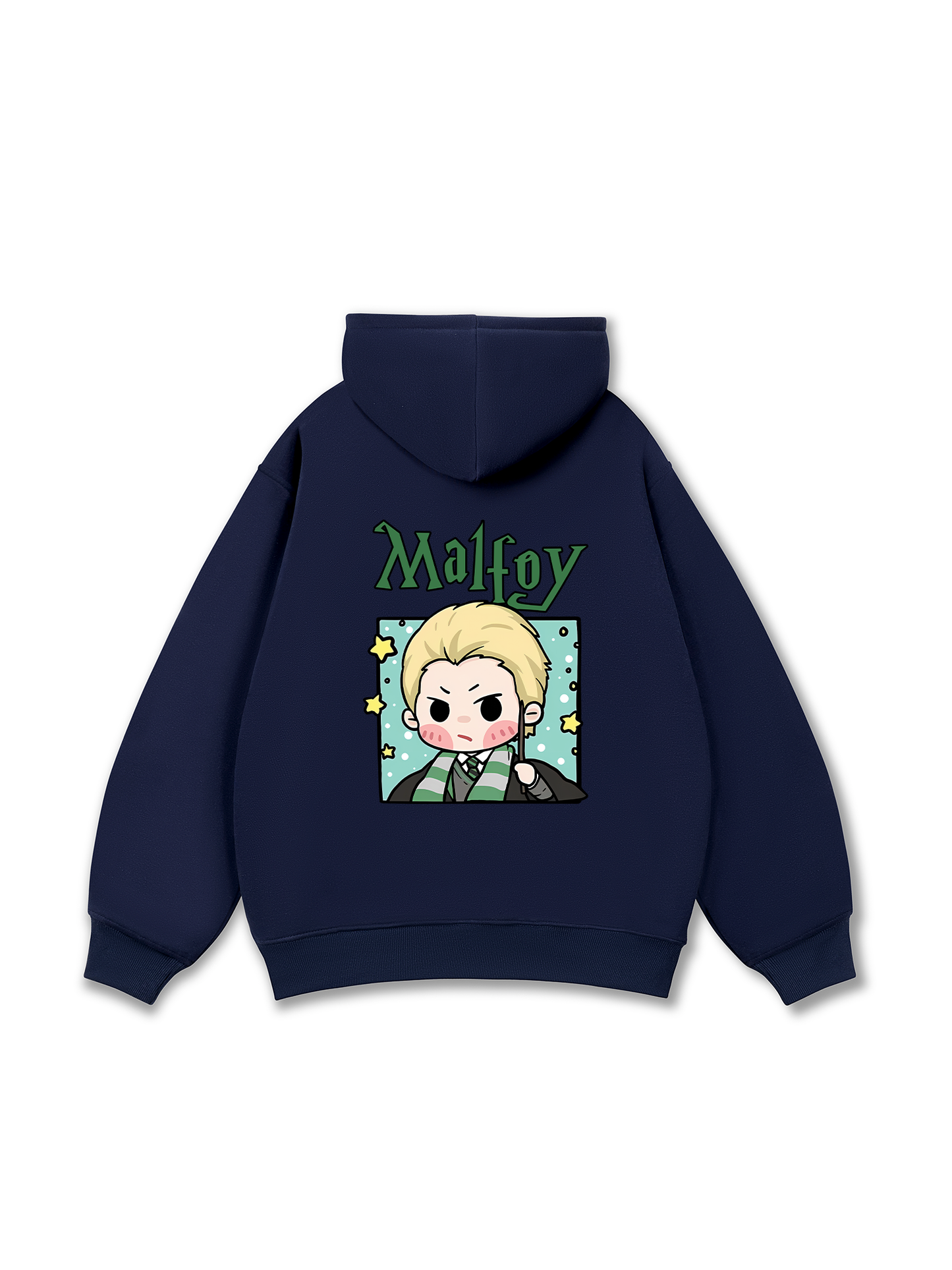 Áo Hoodie Nỉ Bông Harry Potter Malfoy Chibi Hoodie