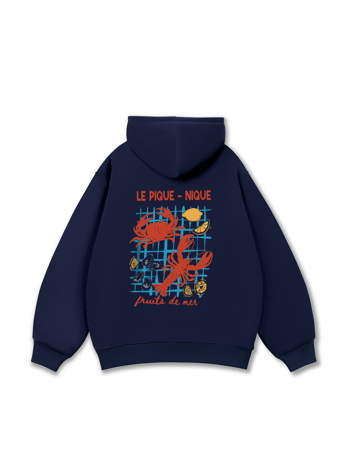 Ocean Crab And Prawn Hoodie