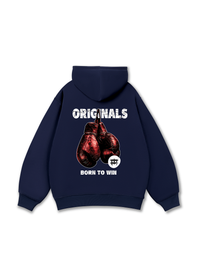 Áo Hoodie Nỉ Bông Fitnes Boxing Born To Win