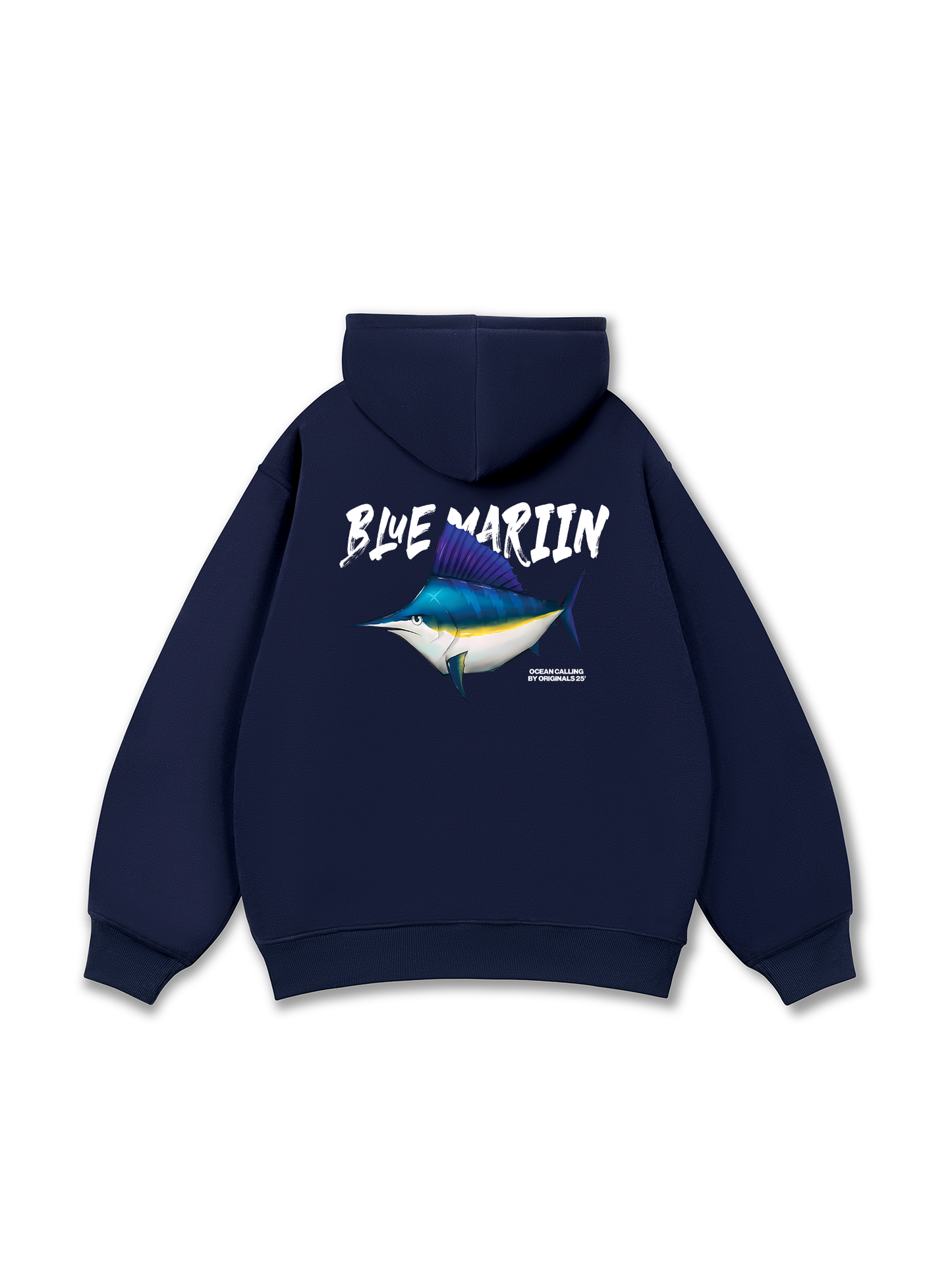 Ocean Blue Mariin Hoodie