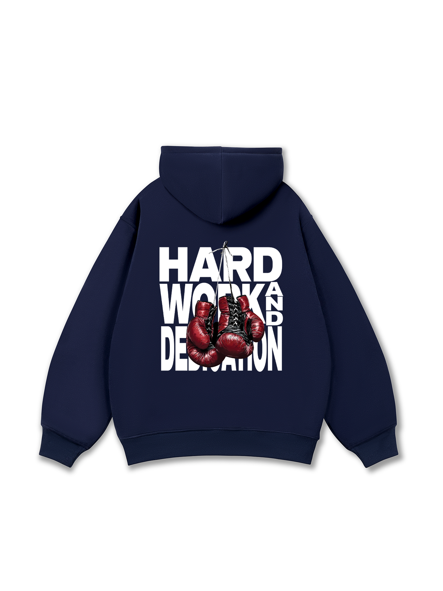 Áo Hoodie Nỉ Bông Fitnes Hard Work And Dedication