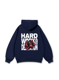Áo Hoodie Nỉ Bông Fitnes Hard Work And Dedication