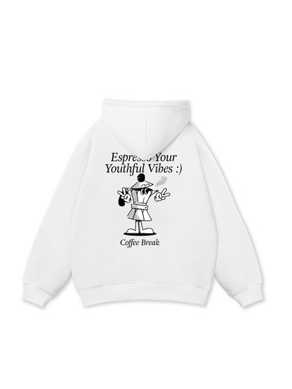 Espresso Your Youthful Vibes Hoodie